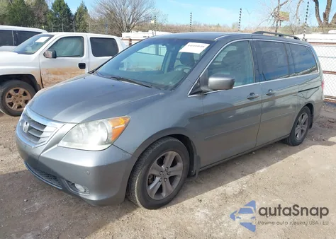 2009 Honda Odyssey Touring из США, поврежденный, VIN 5FNRL38999B058982